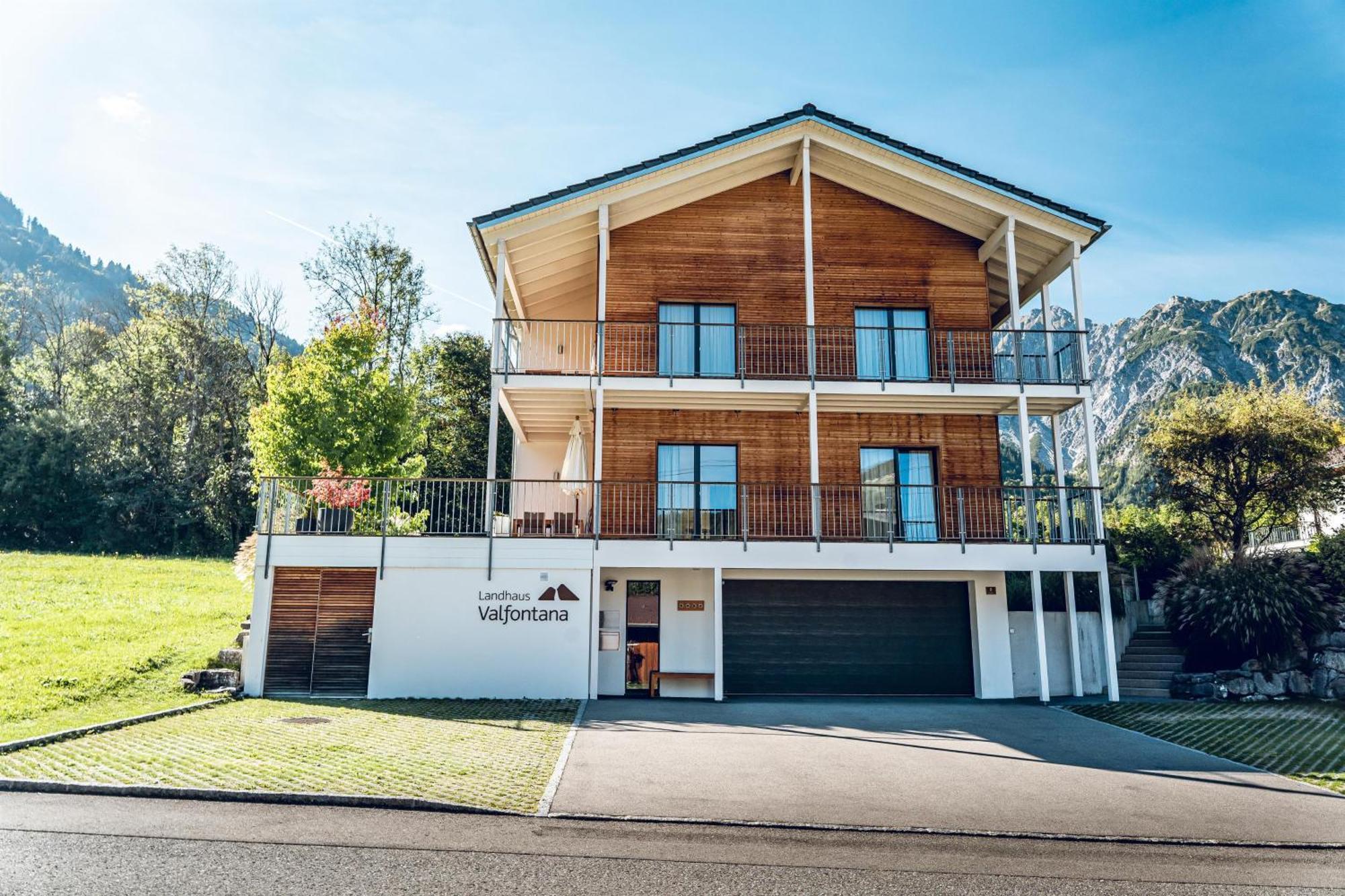 Landhaus Valfontana Vandans Bagian luar foto