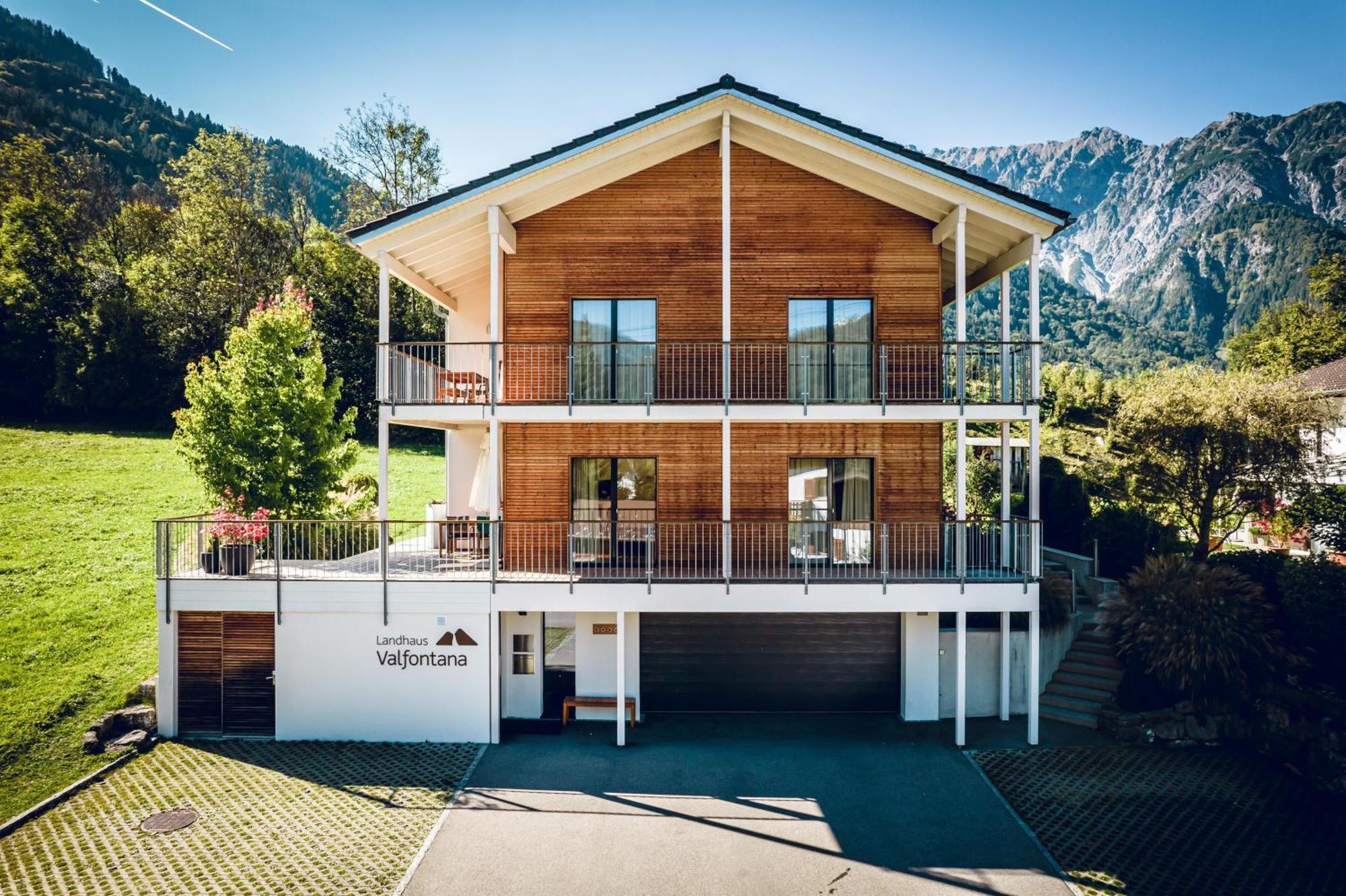 Landhaus Valfontana Vandans Bagian luar foto